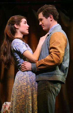 Josefina Scaglione and Matt Cavenaugh Photo